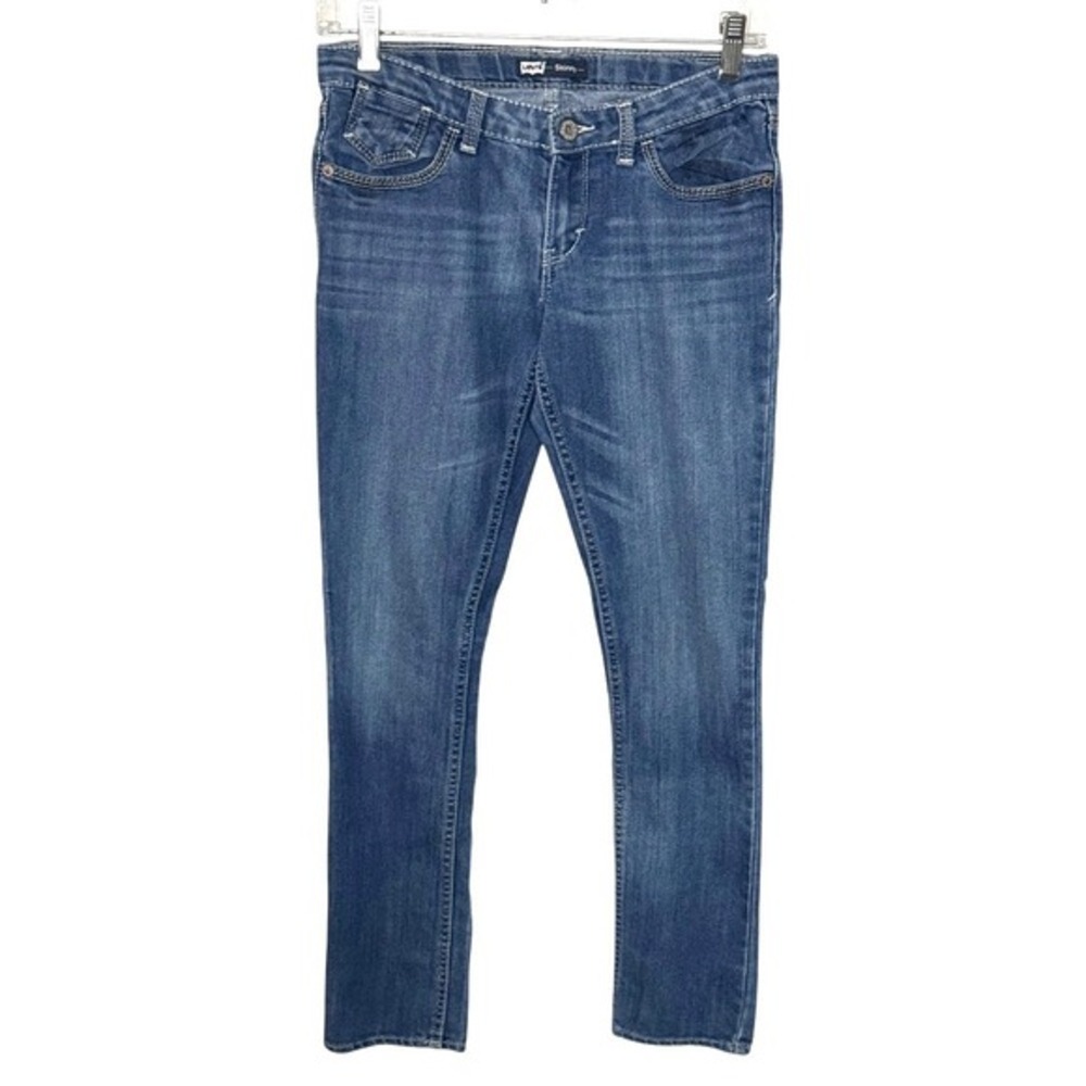 Levi'sโ Skinny Blue Jeans 14 regular